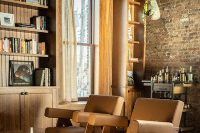 Urban living room photo in New York