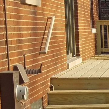 Western Springs Illinois Treated Pine Re-Deck