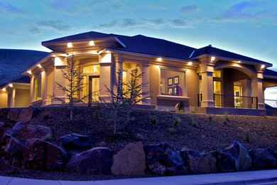 Trendy exterior home photo in Seattle