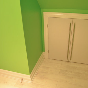 Basment Reno  Before & After    D'oro Kitchens
