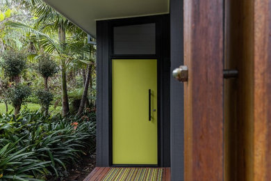 Photo of a beach style entryway in Sydney.