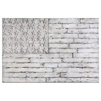 Blanco American Wall Art
