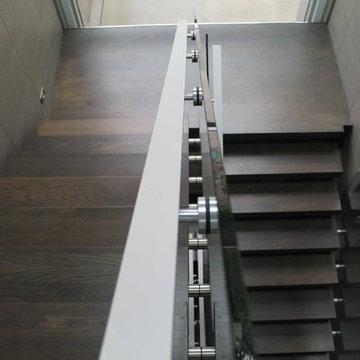 Open Riser Stairs