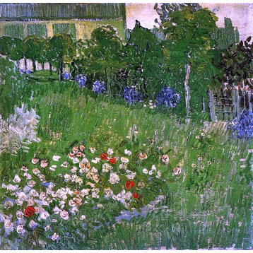 Vincent Van Gogh Daubigny-s Garden, 20"x20" Wall Decal Print