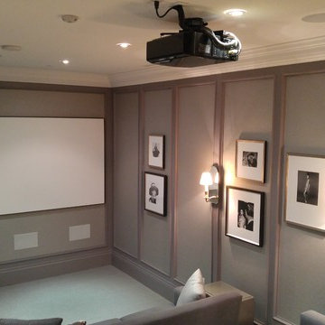 Condo Theatre room