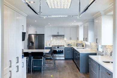 Example of a kitchen design in Other