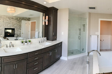 Bathroom - contemporary bathroom idea in Philadelphia