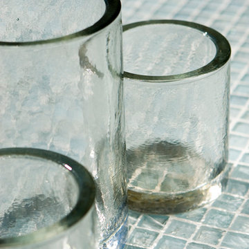 Iridescent Glass Tile Ideas