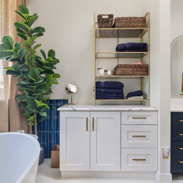 Thousand Oaks Bathroom Remodel: Custom Storage Suite