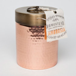 opper Canister Candle | Found Goods Market - Candles & Candle Holders