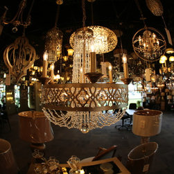 New Lenox Lighting Showroom - Chandeliers