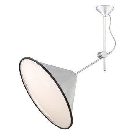 Eurofase Manera - One Light Pendant, Aluminum Finish