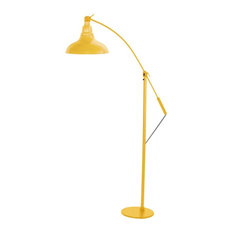 yellow standard lamp