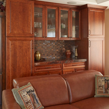 Warm & Traditional Cupertino Kitchen