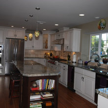 blue grey granite w/ counters