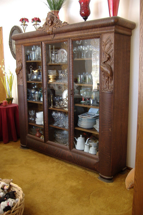 Identify Style Of This Antique China Cabinet