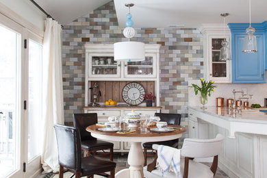 Inspiration for a farmhouse kitchen remodel in Philadelphia