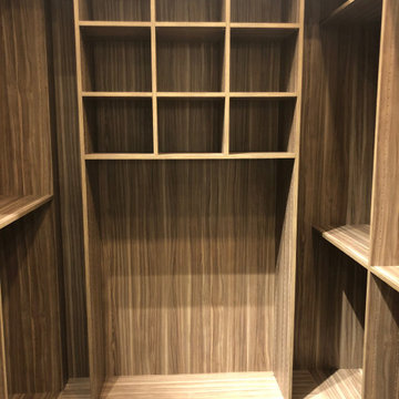 Boston and Providence area Custom Closet with Backing