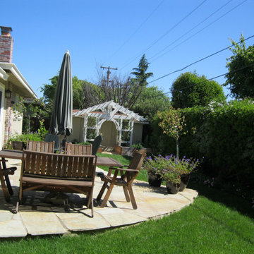 Flagstone Patios & Raised Beds