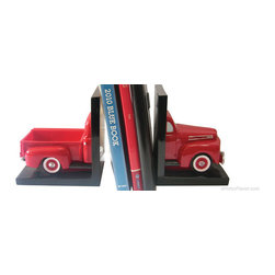 1948 Ford F-1 Bookends | Home Decor | RetroPlanet.com - Bookends