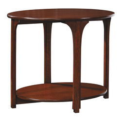 Stickley Oval End Table 89/91-557 - Side Tables And End Tables