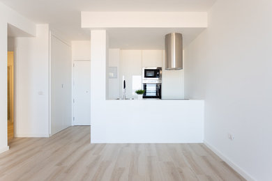 Modelo de diseño residencial minimalista de tamaño medio