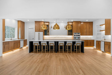Kitchen - modern kitchen idea in Other
