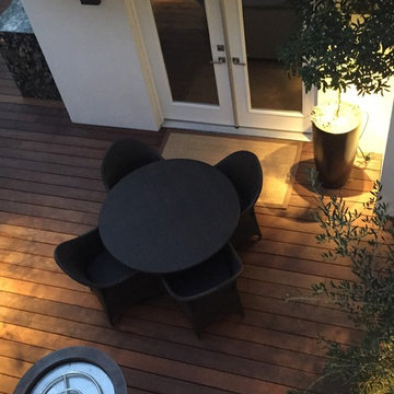 Modern IPE backyard - Santa Monica