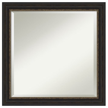 Accent Bronze Narrow Beveled Wall Mirror - 23.5 x 23.5 in.