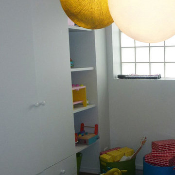 Jeu de construction dans un plateau de 120m2/ Construction game in a 120m2 set