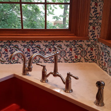 Colorful Kitchen Remodel