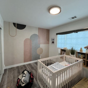 Nursery wallpaper installation Granite Bay, CA