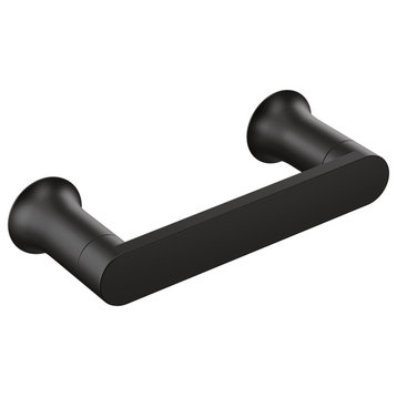 Moen BH3808 Genta Double Post Wall Mounted Toilet Paper Holder - Matte Black