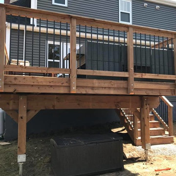 Halifax Brown Pressure Treated Deck