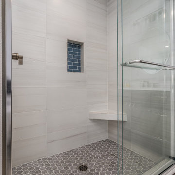 Transitional Shower Sliding Door by Classic Home Improvements