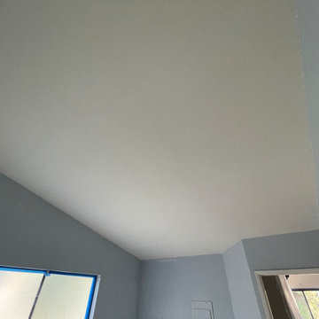 Condo Facelift, paint, smooth ceiling, can lights