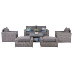 Tropical Outdoor Lounge Sets by SunHaven