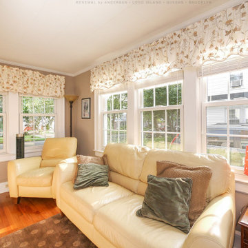 Relaxing Den with All New Windows - Renewal by Andersen Long Island, Queens and