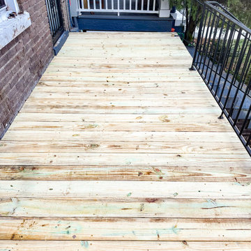 Beautifying an old porch