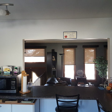 Winnipeg Transitional Kitchen Paint