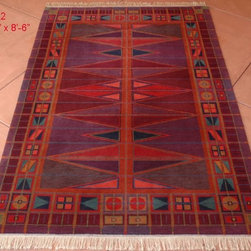 Custom hand knotted rug designs - Rugs