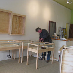Marking Gallery jewelry display cases - Bookcases