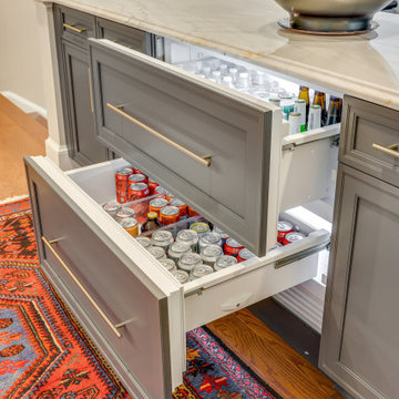 Transitional Kitchen & Wet Bar Design Great Falls, VA