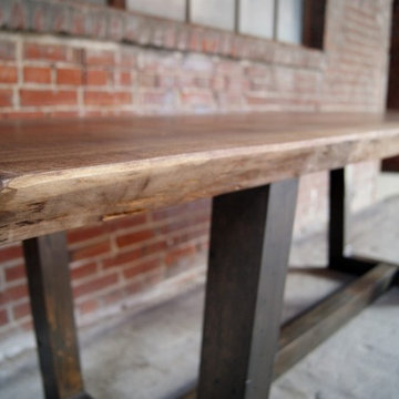 Walnut Slab Live Edge Table