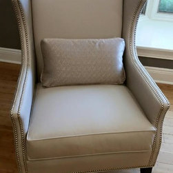 Gorgeous Custom Leather Chairs Designed by Veronica Pluta - Furniture