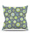 Julie Hamilton "Snowflake Slate" Winter Throw Pillow, Outdoor, 26"x26"