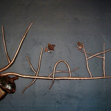 Home Decor - copper sculptures