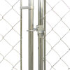 vidaXL Dual Door Fence Gate 13'x6'x7.9' Garden Entry Driveway Gate Steel Arched