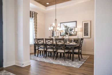 Inspiration for a country dining room remodel in Austin