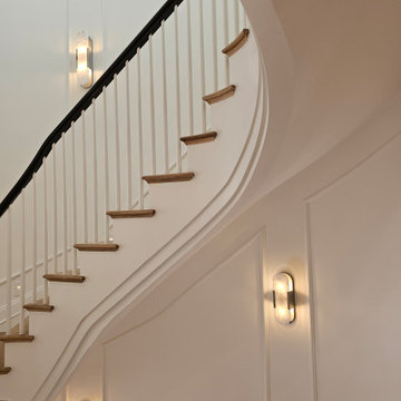 Project #131 | Three-Story Elliptical Staircase in Historic Home